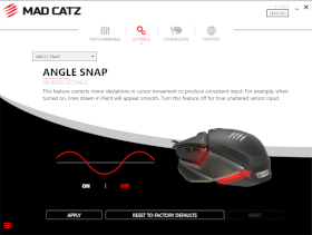 Picture of Mad Catz B.A.T. Software Angle Snapping