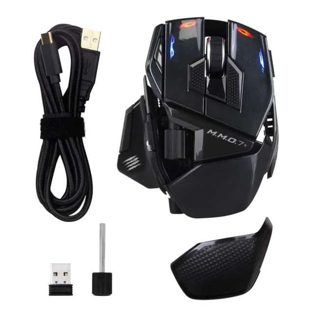 Picture of the Mad Catz M.M.O. 7+ 2025 Package Content